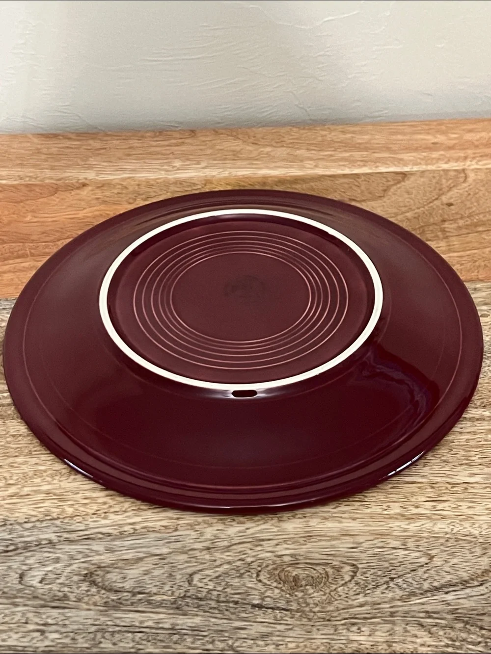 Homer Laughlin Fiesta Claret dinner plate 10.5”